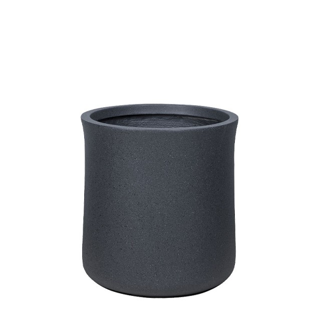 ΚΑΣΠΩ FIBERCLAY ΜΑΥΡΟ ΓΡΑΝΙΤΗ KAZANI ΜΕΓΑΛΟ - Φ43.5x46.5cm – Ταιριάζει σε κάθε μοντέρνο ή επαγγελματικό χώρο | iroots.gr