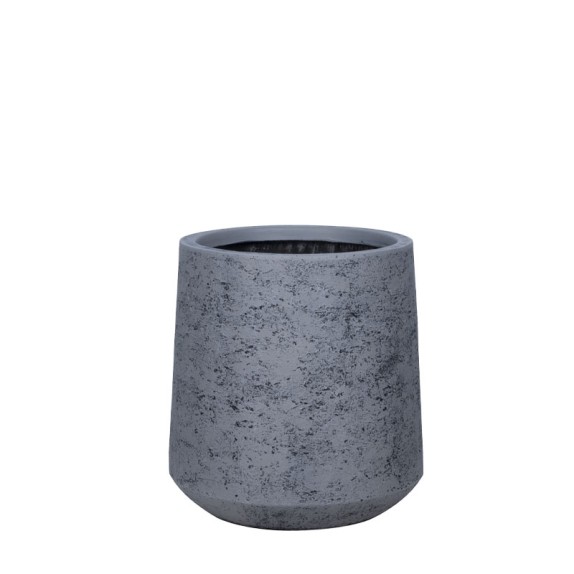 ΚΑΣΠΩ FIBERCLAY ΓΚΡΙ ΤΣΙΜΕΝΤΟΥ ΚΩΝΙΚΟ ΨΗΛΟ ΜΕΣΑΙΟ - Φ38.5x41cm – Αναβαθμίζει άμεσα τον χώρο σου | iroots.gr