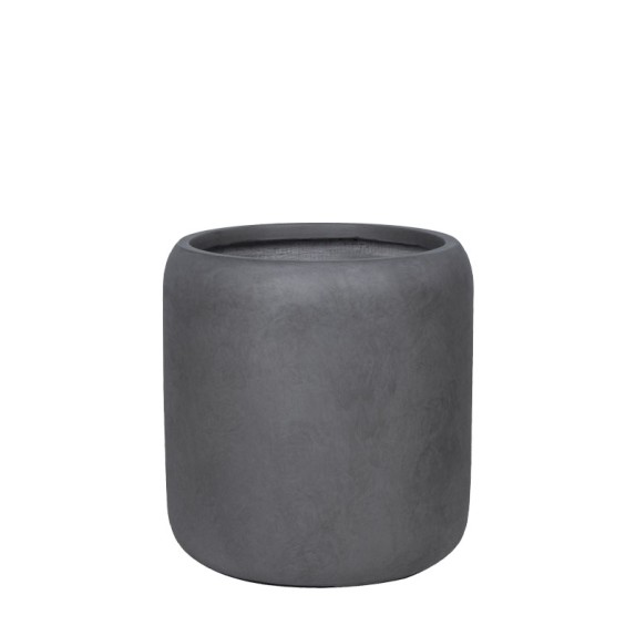 ΚΑΣΠΩ FIBERCLAY ΓΚΡΙ ΑΝΘΡΑΚΙ ΒΑΡΕΛΙ ΠΟΜΠΕ ΜΕΣΑΙΟ - Φ42x43cm – Δίνει premium χαρακτήρα στο περιβάλλον | iroots.gr