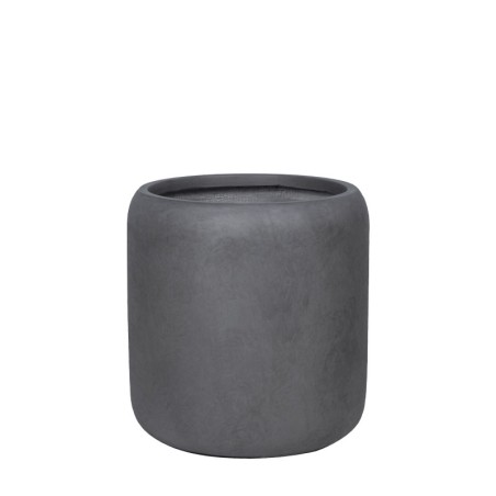 ΚΑΣΠΩ FIBERCLAY ΓΚΡΙ ΑΝΘΡΑΚΙ ΒΑΡΕΛΙ ΠΟΜΠΕ ΜΕΣΑΙΟ - Φ42x43cm – Δίνει premium χαρακτήρα στο περιβάλλον | iroots.gr