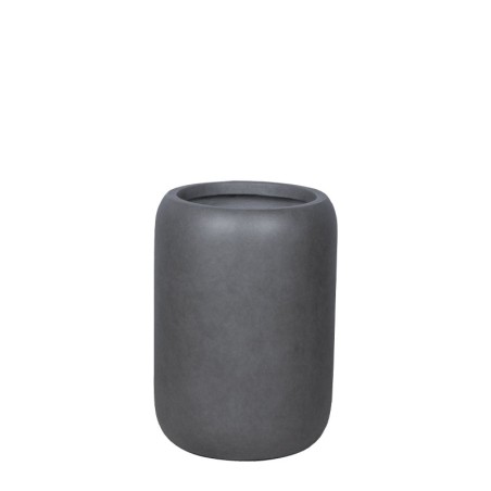 ΚΑΣΠΩ FIBERCLAY ΓΚΡΙ ΑΝΘΡΑΚΙ ΒΑΡΕΛΙ ΠΟΜΠΕ ΨΗΛΟ ΜΙΚΡΟ - Φ32x45cm – Δίνει premium χαρακτήρα στο περιβάλλον | iroots.gr
