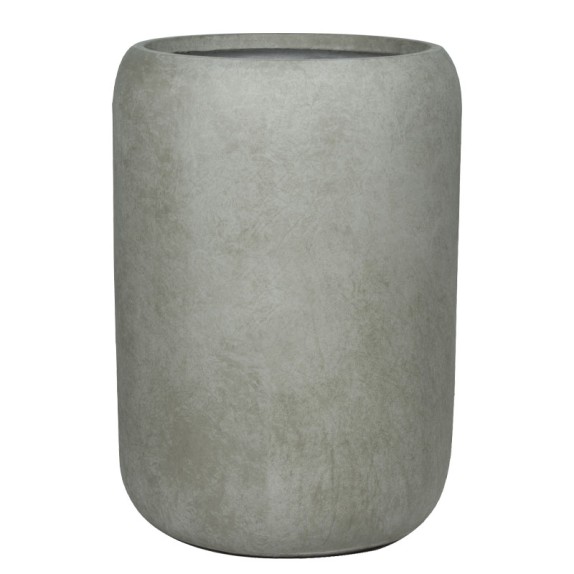 ΚΑΣΠΩ FIBERCLAY ΓΚΡΙ-ΛΑΔΙ ΒΑΡΕΛΙ ΠΟΜΠΕ ΨΗΛΟ ΜΕΓΑΛΟ - Φ54x76cm – Προσφέρει μοναδική αισθητική | iroots.gr