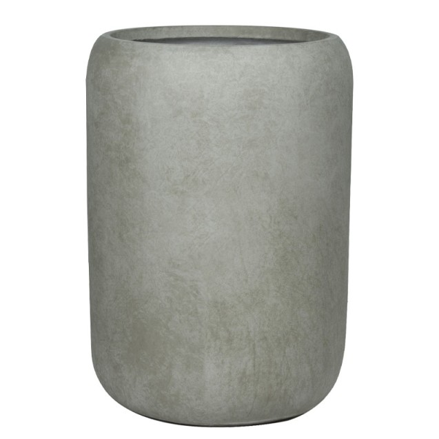 ΚΑΣΠΩ FIBERCLAY ΓΚΡΙ-ΛΑΔΙ ΒΑΡΕΛΙ ΠΟΜΠΕ ΨΗΛΟ ΜΕΓΑΛΟ - Φ54x76cm – Προσφέρει μοναδική αισθητική | iroots.gr