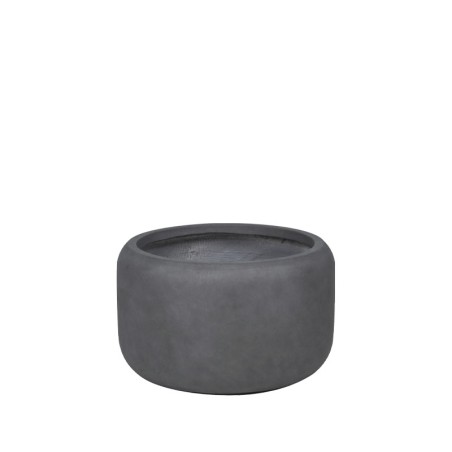 ΚΑΣΠΩ FIBERCLAY ΓΚΡΙ ΑΝΘΡΑΚΙ ΒΑΡΕΛΙ ΠΟΜΠΕ ΚΟΝΤΟ ΜΕΣΑΙΟ - Φ44x26cm