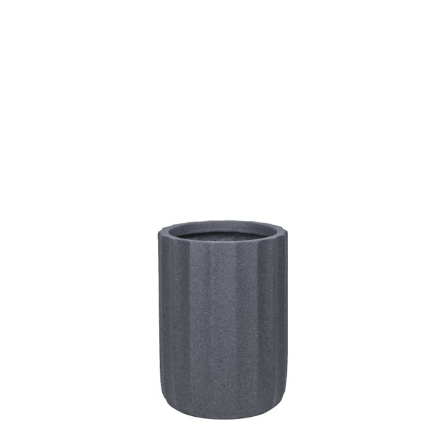 ΚΑΣΠΩ FIBERCLAY ΜΑΥΡΟ ΓΡΑΝΙΤΗ ΚΙΟΝΑΣ ΨΗΛΟ ΜΙΚΡΟ - Φ28x39.5cm