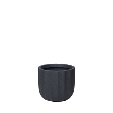 ΚΑΣΠΩ FIBERCLAY ΜΑΥΡΟ ΓΡΑΝΙΤΗ ΚΙΟΝΑΣ ΚΟΝΤΟ ΜΙΚΡΟ - Φ29x25cm – Προσφέρει μοναδική αισθητική | iroots.gr