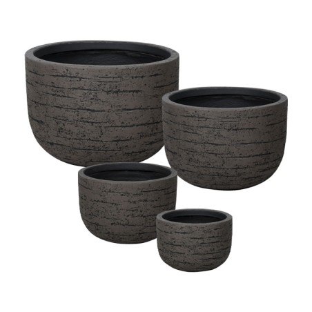 ΚΑΣΠΩ FIBERCLAY ΣΕΤ/4 ΚΑΦΕ ΚΡΑΚΕΛΕ ΓΑΒΑΘΑ ΚΟΝΤΟ - S:Φ27x18.5, M:Φ35x24, L:Φ43x30, XL:Φ53x37cm 24/ΠΑΛ – Δημιουργεί αίσθηση πολυτέ