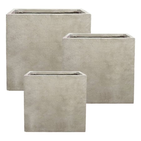 ΣΕΤ/3 ΖΑΡΝΤΙΝΙΕΡΑ ΑΠΌ ΕΛΑΦΡΥ ΤΣΙΜΕΝΤΟ ΜΠΕΖ - S:49x17x40, M:60x25x60, L:80x35x75cm 1/ΚΙΒ – Δημιουργεί αίσθηση πολυτέλειας χωρίς κ