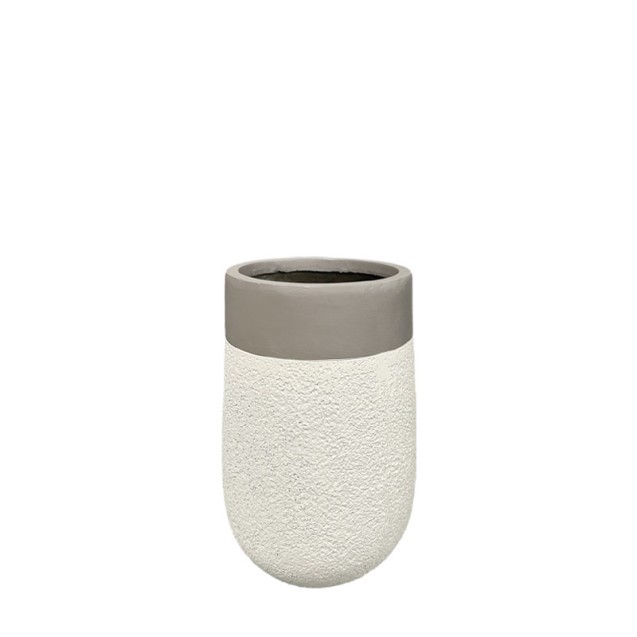 ΚΑΣΠΩ ΜΙΚΡΟ ΑΠΌ ΕΛΑΦΡΥ ΤΣΙΜΕΝΤΟ MPEZ ΤΥΠΟΥ ΒΑΡΕΛΙ ΨΗΛΟ - Φ23x36cm – Προσφέρει μοναδική αισθητική | iroots.gr
