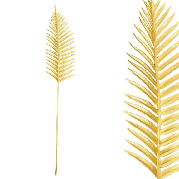ΚΛΑΔΙ ΦΥΛΛΟ ΦΟΙΝΙΚΑ ΧΡΥΣΟ - Υ108cm 48/288ΚΙΒ – Δίνει premium χαρακτήρα στο περιβάλλον | iroots.gr