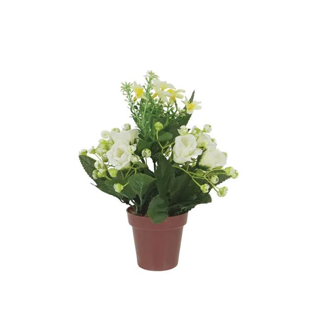 ΓΛΑΣΤΡΑΚΙ ΚΑΦΕ ΜΕ ΣΥΝΘΕΣΗ ΛΕΥΚΟ ΤΡΙΑΝΤΑΦΥΛΛΑΚΙ - Y19cm – Ταιριάζει σε κάθε μοντέρνο ή επαγγελματικό χώρο | iroots.gr