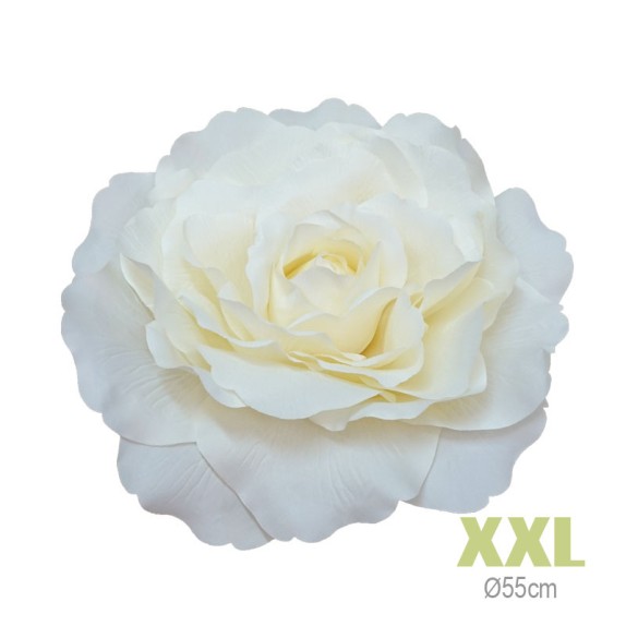 ΚΡΕΜΑΣΤΟ ΑΝΘΟΣ ΤΡΙΑΝΤΑΦΥΛΛΟ ΕΚΡΟΥ ΓΙΓΑΣ XXL - Φ55cm 6/ΚΙΒ – Αναβαθμίζει άμεσα τον χώρο σου | iroots.gr