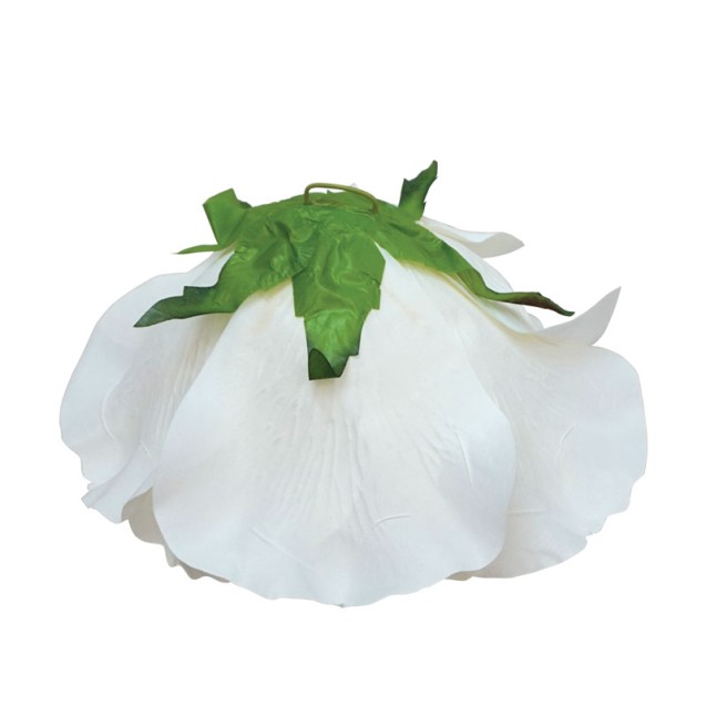 ΚΡΕΜΑΣΤΟ ΑΝΘΟΣ ΤΡΙΑΝΤΑΦΥΛΛΟ ΕΚΡΟΥ ΓΙΓΑΣ L - Φ35cm 12/ΚΙΒ – Δίνει premium χαρακτήρα στο περιβάλλον | iroots.gr