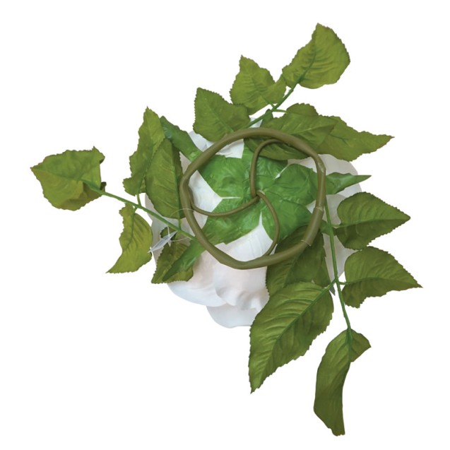 ΑΝΘΟΣ ΤΡΙΑΝΤΑΦΥΛΛΟ ΡΟΖ ΣΕ ΒΑΣΗ ΜΕ ΦΥΛΛΑ ΓΙΓΑΣ L - Φ28cm 12/ΚΙΒ – Δίνει premium χαρακτήρα στο περιβάλλον | iroots.gr