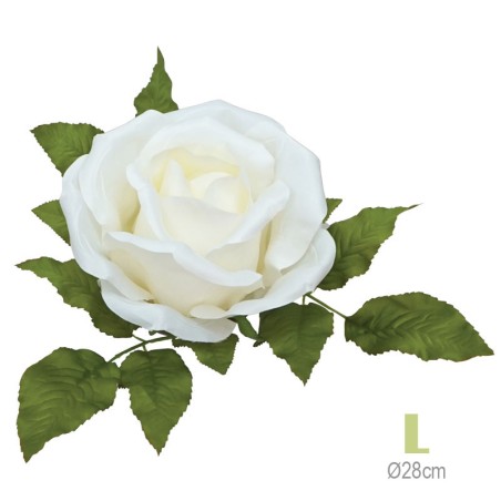 ΑΝΘΟΣ ΤΡΙΑΝΤΑΦΥΛΛΟ ΕΚΡΟΥ ΣΕ ΒΑΣΗ ΜΕ ΦΥΛΛΑ ΓΙΓΑΣ L - Φ28cm 12/ΚΙΒ – Αναβαθμίζει άμεσα τον χώρο σου | iroots.gr