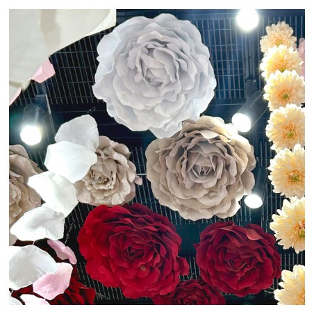 ΚΡΕΜΑΣΤΟ ΤΡΙΑΝΤΑΦΥΛΛΟ ΛΟΥΛΟΥΔΙ ΓΙΓΑΣ ΡΟΖ ΒΕΛΟΥΔΟ - ΧL: Φ45x18cm 12/KIB – Προσφέρει μοναδική αισθητική | iroots.gr