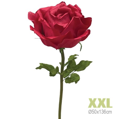 ΚΛΑΔΙ ΤΡΙΑΝΤΑΦΥΛΛΟ ΚΟΚΚΙΝΟ ΓΙΓΑΣ XXL - Φ50x136cm 6/KIB – Ταιριάζει σε κάθε μοντέρνο ή επαγγελματικό χώρο | iroots.gr