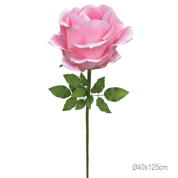 ΚΛΑΔΙ ΤΡΙΑΝΤΑΦΥΛΛΟ ΕΝΤΟΝΟ ΡΟΖ ΓΙΓΑΣ - Φ40x125cm 6/ΚΙΒ – Προσφέρει μοναδική αισθητική | iroots.gr