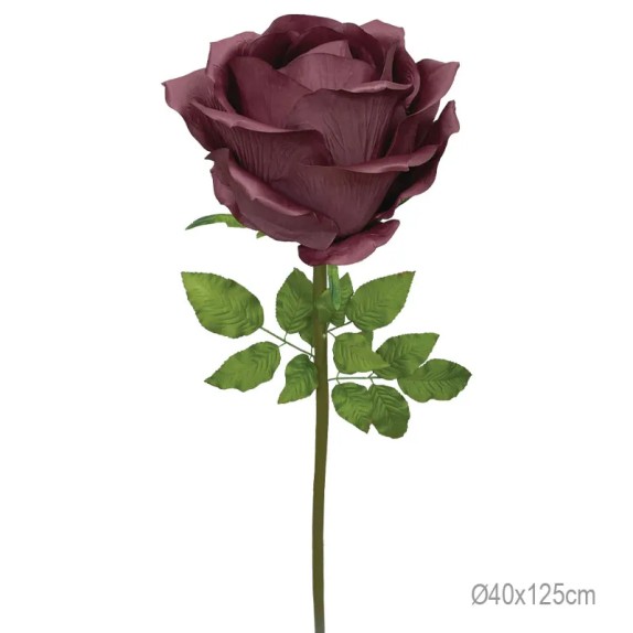 ΚΛΑΔΙ ΤΡΙΑΝΤΑΦΥΛΛΟ ΒΟΥΡΓΟΥΝΔΙ ΓΙΓΑΣ - Φ40x125cm 6/ΚΙΒ – Δίνει premium χαρακτήρα στο περιβάλλον | iroots.gr