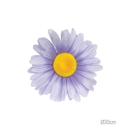 ΚΡΕΜΑΣΤΟ ΑΝΘΟΣ ΜΑΡΓΑΡΙΤΑ ΛΙΛΑ ΓΙΓΑΣ - Φ30x9cm 24/ΚΙΒ – Δημιουργεί αίσθηση πολυτέλειας χωρίς κόπο | iroots.gr