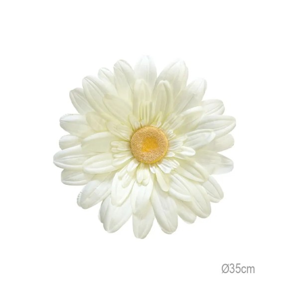 ΚΡΕΜΑΣΤΟ ΑΝΘΟΣ ΜΑΡΓΑΡΙΤΑ ΚΙΤΡΙΝΟ ΓΙΓΑΣ - Φ35x10cm 24/ΚΙΒ – Δημιουργεί αίσθηση πολυτέλειας χωρίς κόπο | iroots.gr