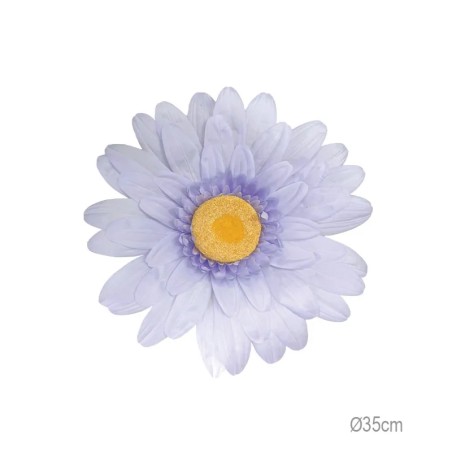 ΚΡΕΜΑΣΤΟ ΑΝΘΟΣ ΜΑΡΓΑΡΙΤΑ ΛΙΛΑ ΓΙΓΑΣ - Φ35x10cm 24/ΚΙΒ – Δημιουργεί αίσθηση πολυτέλειας χωρίς κόπο | iroots.gr