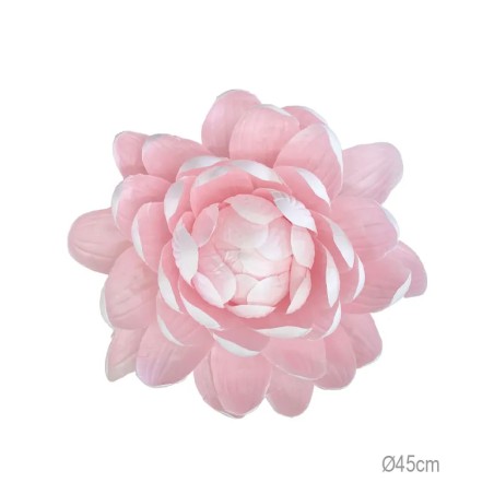 ΚΡΕΜΑΣΤΟ ΑΝΘΟΣ ΝΟΥΦΑΡΟ ΡΟΖ ΓΙΓΑΣ - Φ45x20cm 6/ΚΙΒ – Αναβαθμίζει άμεσα τον χώρο σου | iroots.gr