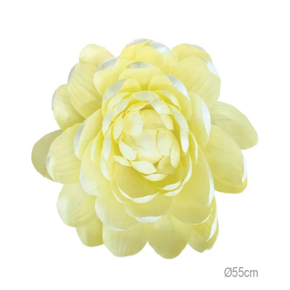 ΚΡΕΜΑΣΤΟ ΑΝΘΟΣ ΝΟΥΦΑΡΟ ΚΙΤΡΙΝΟ ΓΙΓΑΣ - Φ55x20cm 6/ΚΙΒ – Δίνει premium χαρακτήρα στο περιβάλλον | iroots.gr