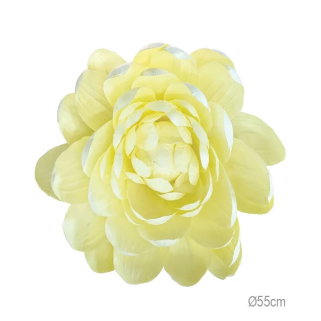 ΚΡΕΜΑΣΤΟ ΑΝΘΟΣ ΝΟΥΦΑΡΟ ΚΙΤΡΙΝΟ ΓΙΓΑΣ - Φ55x20cm 6/ΚΙΒ – Δίνει premium χαρακτήρα στο περιβάλλον | iroots.gr