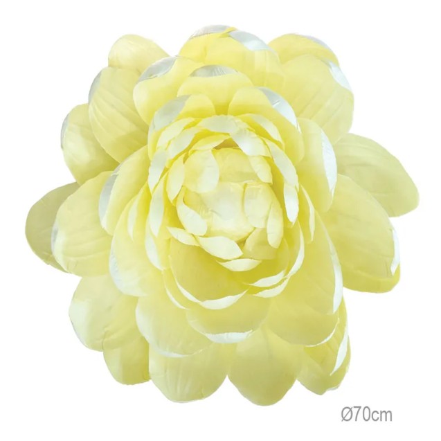 ΚΡΕΜΑΣΤΟ ΑΝΘΟΣ ΝΟΥΦΑΡΟ ΚΙΤΡΙΝΟ ΓΙΓΑΣ - Φ70x28cm 6/ΚΙΒ – Δίνει premium χαρακτήρα στο περιβάλλον | iroots.gr