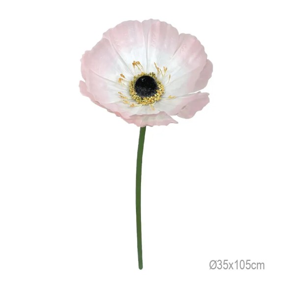 ΚΛΑΔΙ ΑΝΕΜΩΝΗ ΡΟΖ ΓΙΓΑΣ - Φ35x105cm 12/ΚΙΒ – Ταιριάζει σε κάθε μοντέρνο ή επαγγελματικό χώρο | iroots.gr