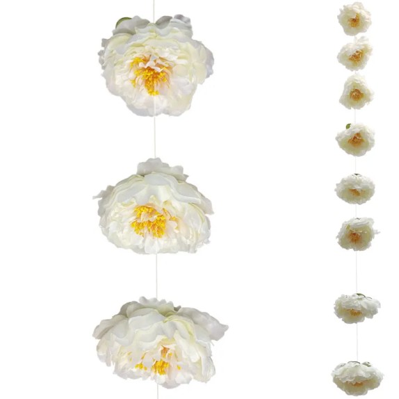 ΓΙΡΛΑΝΤΑ ΠΑΙΩΝΙΑ ΕΚΡΟΥ ΓΙΓΑΣ 8 ΑΝΘΗ - 22x180cm 24/ΚΙΒ – Προσφέρει μοναδική αισθητική | iroots.gr