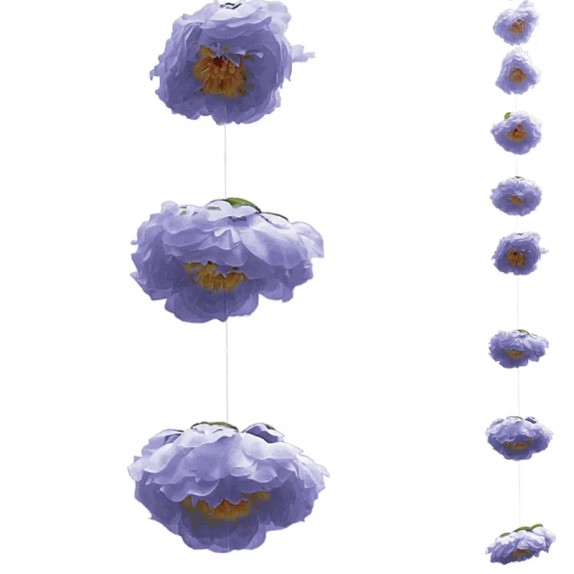 ΓΙΡΛΑΝΤΑ ΠΑΙΩΝΙΑ ΛΙΛΑ ΓΙΓΑΣ 8 ΑΝΘΗ - 22x180cm 24/ΚΙΒ – Αναβαθμίζει άμεσα τον χώρο σου | iroots.gr