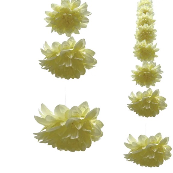 ΓΙΡΛΑΝΤΑ ΝΤΑΛΙΑ ΚΙΤΡΙΝΟ ΓΙΓΑΣ 10 ΑΝΘΗ - Φ12x180cm 12/ΚΙΒ – Προσφέρει μοναδική αισθητική | iroots.gr