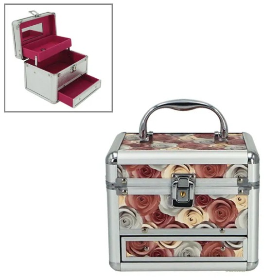 ΒΑΛΙΤΣΑΚΙ ΜΠΙΖΟΥΤΙΕΡΑ ΣΧΕΔΙΟ ΤΡΙΑΝΤΑΦΥΛΛΑ 18x14x15cm 1/18ΚΙΒ – Προσφέρει μοναδική αισθητική | iroots.gr