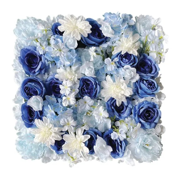 ΠΛΑΚΑΚΙ ΛΟΥΛΟΥΔΙΩΝ ΚΡΕΜΑΣΤΟ ΛΕΥΚΟ/ΜΠΛΕ - 50x50cm 8/ΚΙΒ – Προσφέρει μοναδική αισθητική | iroots.gr