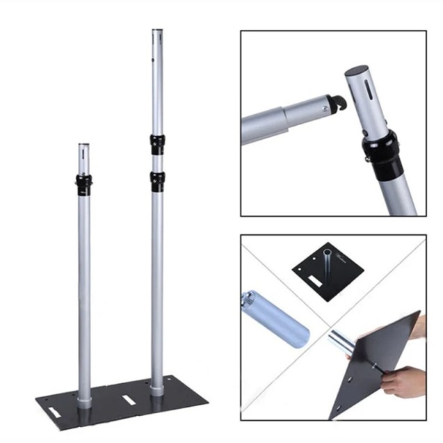 ΜΕΤΑΛΛΙΚΟ ΣΤΑΝΤ ΔΑΠΕΔΟΥ-ΒΑΣΗ ΓΙΑ ΚΡΕΜΑΣΤΑ ΠΛΑΚΑΚΙΑ ΛΟΥΛΟΥΔΙΩΝ - ΠΡΟΣΑΡΜΟΣΗΜΟ 1.5 ΕΩΣ 2.4m 1/KIB – Δίνει premium χαρακτήρα στο πε