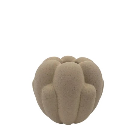 ΚΕΡΑΜΙΚΟ ΒΑΖΟ ΚΑΦΕ ΑΜΜΟΥ ΜΠΟΥΜΠΟΥΚΙ - Φ20.5x18.5cm 1/6KIB – Ταιριάζει σε κάθε μοντέρνο ή επαγγελματικό χώρο | iroots.gr