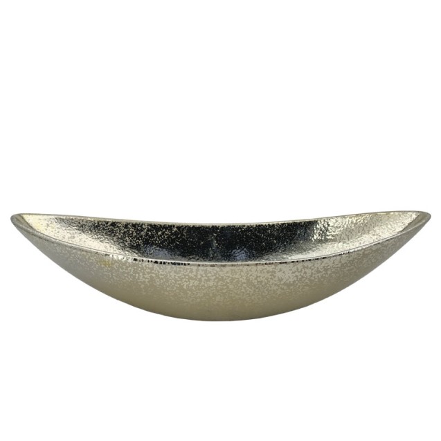 ΚΕΡΑΜΙΚΗ ΔΙΑΚΟΣΜΗΤΙΚΗ ΠΙΑΤΕΛΑ ΑΝΟΙΧΤΟ ΧΡΥΣΟ ΣΤΑΜΠΩΤΟ ΟΒΑΛ-50x20x12cm 1/8KIB – Δημιουργεί αίσθηση πολυτέλειας χωρίς κόπο | iroots