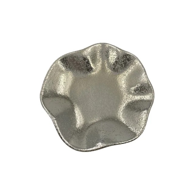 ΚΕΡΑΜΙΚΗ ΔΙΑΚΟΣΜΗΤΙΚΗ ΠΙΑΤΕΛΑ ΑΝΟΙΧΤΟ ΧΡΥΣΟ ΣΤΑΜΠΩΤΟ - 20x20x4cm 1/12KIB – Δημιουργεί αίσθηση πολυτέλειας χωρίς κόπο | iroots.gr