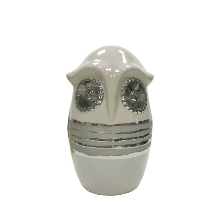 ΚΕΡΑΜΙΚΟ ΚΟΥΚΟΥΒΑΓΙΑ ΓΚΡΙ/ΜΠΕΖ ΠΟΡΣΕΛΑΝΗ - 12.5x12.5x20cm 16/ΚΙΒ – Δημιουργεί αίσθηση πολυτέλειας χωρίς κόπο | iroots.gr