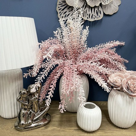 ΚΕΡΑΜΙΚΟ ΒΑΖΟ ΔΙΑΚΟΣΜΗΣΗΣ ΠΟΜΠΕ ΛΕΥΚΟ Φ20x25.4cm 1/6ΚΙΒ – Προσφέρει μοναδική αισθητική | iroots.gr