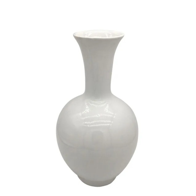 ΒΑΖΟ ΚΕΡΑΜΙΚΟ ΛΕΥΚΟ 19x35CM 8/box