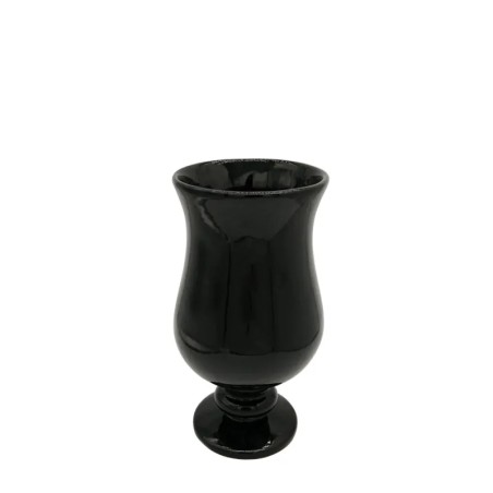 ΒΑΖΟ ΚΕΡΑΜΙΚΟ ΜΑΥΡΟ 16x28,2CM 8/box – Προσφέρει μοναδική αισθητική | iroots.gr