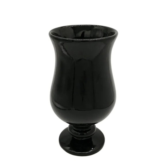 ΒΑΖΟ ΚΕΡΑΜΙΚΟ ΜΑΥΡΟ 20,7x38,6CM 4/box – Δημιουργεί αίσθηση πολυτέλειας χωρίς κόπο | iroots.gr