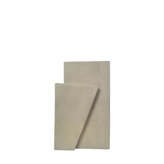 ΚΕΡΑΜΙΚΟ ΒΑΖΟ ΜΙΝΙΜΑΛ ΜΠΕΖ ΑΜΜΟΥ - 22.5x10x26.5cm 8/ΚΙΒ – Ταιριάζει σε κάθε μοντέρνο ή επαγγελματικό χώρο | iroots.gr