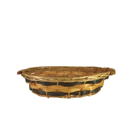 ΠΑΝΕΡΙ ΨΑΘΑ ΚΑΦΕ ΟΒΑΛ ΜΙΚΡΟ ΞΥΛΙΝΟ ΧΕΡΟΥΛΙ - 40x30x10cm 30/ΚΙΒ – Δημιουργεί αίσθηση πολυτέλειας χωρίς κόπο | iroots.gr