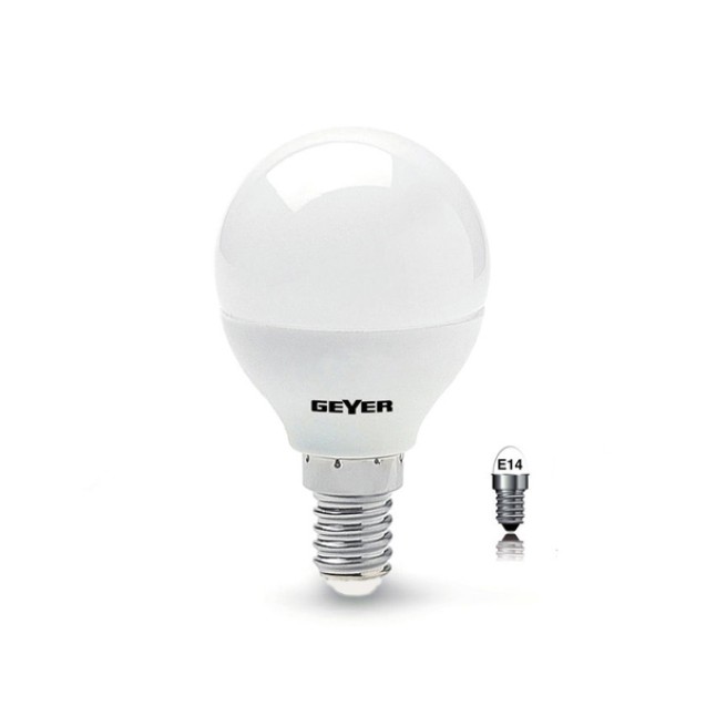GEYER Λάμπα led G45 E14 4.5W λευκό 470LM LGLCE145E