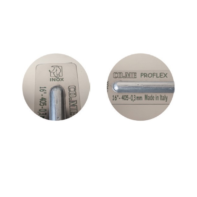 COME Σπάτουλα stucco veneziano proflex inox 360x110x0.3mm 381INFX360