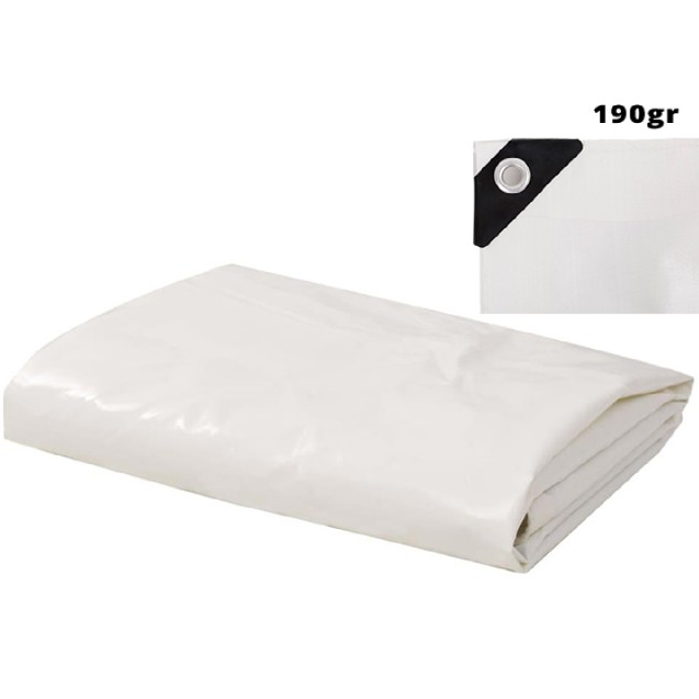 Μουσαμάδες 190gr 3 * 4m λευκοί αδιάβροχοι με κρίκους – Προσφέρει μοναδική αισθητική | iroots.gr